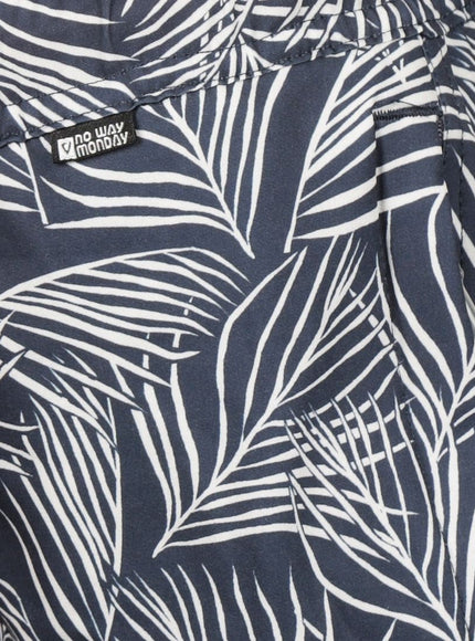 No Way Monday Swimshort N58238-117 dark Blue Dark Blue