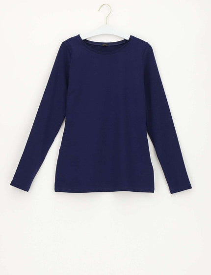 Oroblu Perfect Line Cotton T-Shirt Long VOBT01676 – Blue