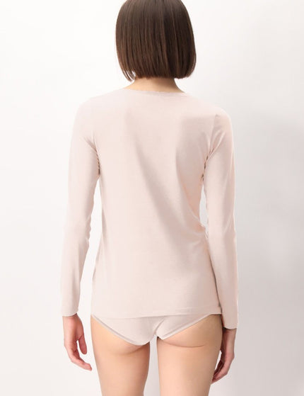 Oroblu Perfect Line Cotton T-Shirt Long VOBT01676 – Sand - HW24