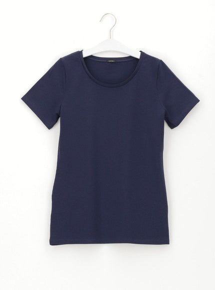 Oroblu Perfect Line Cotton - T-Shirt VOBT016 VOBT01675 – Blue