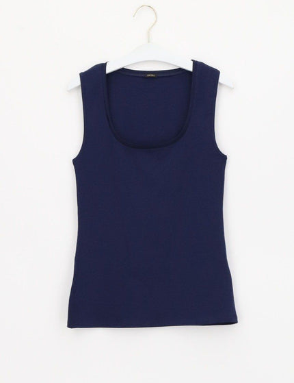 Oroblu Perfect Line Cotton - Tank Top VOBT67380 – Blue