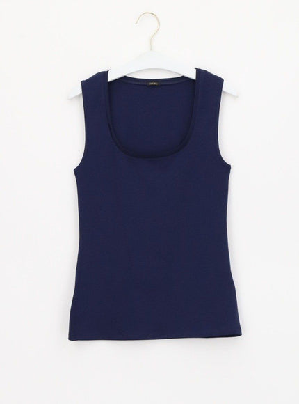 Oroblu Perfect Line Cotton - Tank Top VOBT67380 – Blue