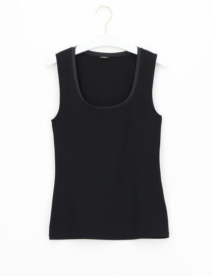 Oroblu Perfect Line Cotton - Tank Top VOBT67380 – Black