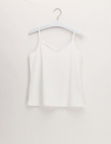 Oroblu Perfect Line Cotton - Top VOBT01674 – White, voorkant