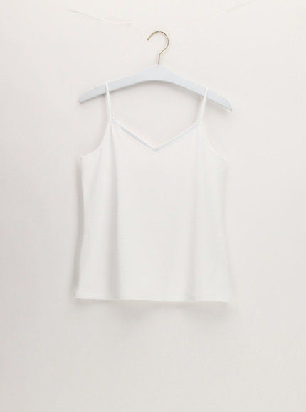 Oroblu Perfect Line Cotton - Top VOBT01674 – White, voorkant