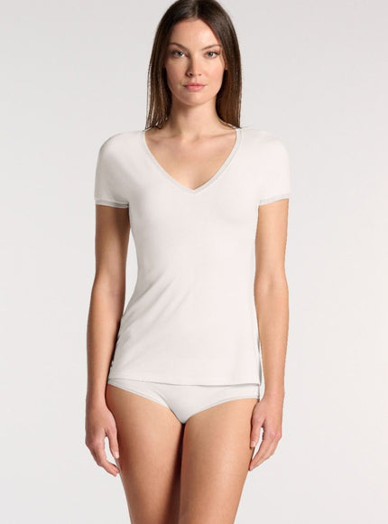 Oroblu Perfect Line Modal - T-Shirt V-Neck VOBT68070
