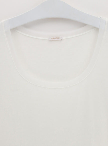 Oroblu Perfect Line - Tank Top VOBT01648 – Ivory, detail