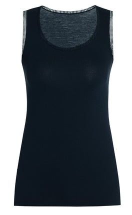 Oroblu Perfect Line - Tank Top VOBT01648 – Black, voorkant