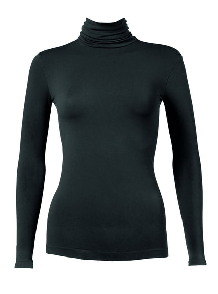 Oroblu Perfect Line Modal - Turtle Neck Long Sleeve VOBT01644 – voorkant