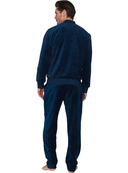 pastunette for men heren huispak 182262-542-1 520 dark blue