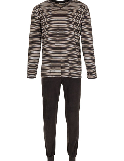 Pastunette for Men heren pyjama 122262-508-1 920 brown
