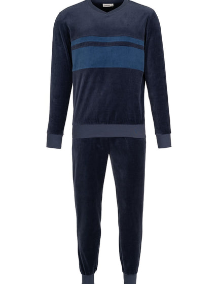 Pastunette for Men heren pyjama 122262-526-1 520 dark blue