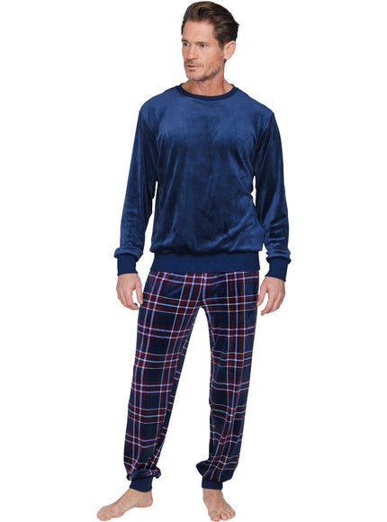 Pastunette Heren Pyjama 122262-536-2  520 dark blue