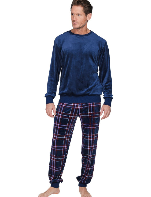 Pastunette Heren Pyjama 122262-536-2  520 dark blue