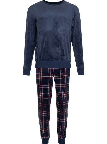 Pastunette Heren Pyjama 122262-536-2  520 dark blue