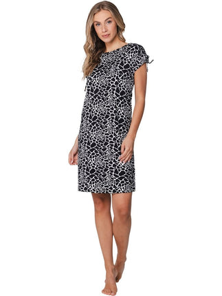 Pastunette Beach Dress 311261-322-2 999 black – op model