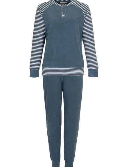 Pastunette Dames badstof  Pyjama 121199-104-1 520 dark blue