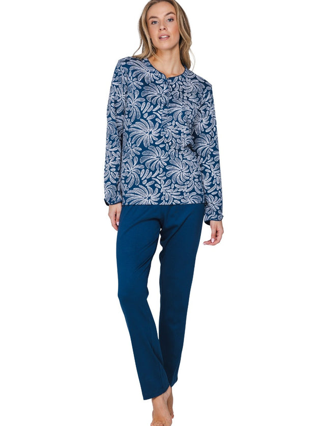 Pastunette Dames Pyjama 121262-154-1 510 blue