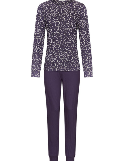 Pastunette Dames Pyjama 121262-176-1 420 Dark purple