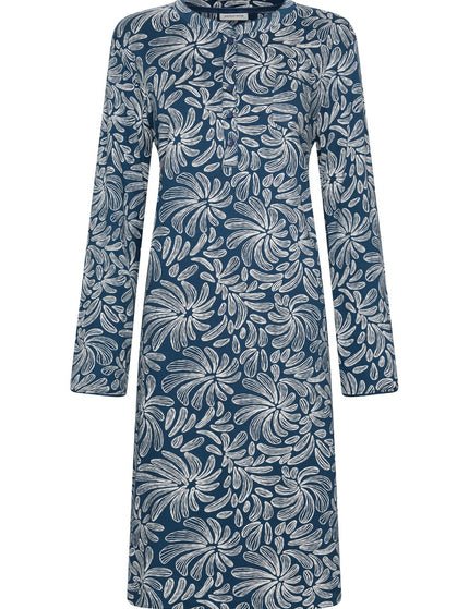 Pastunette  lang nachthemd 111262-154-1 520 dark blue