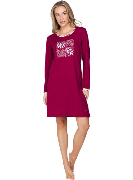 Pastunette  nachthemd 111262-100-2 270 dark red