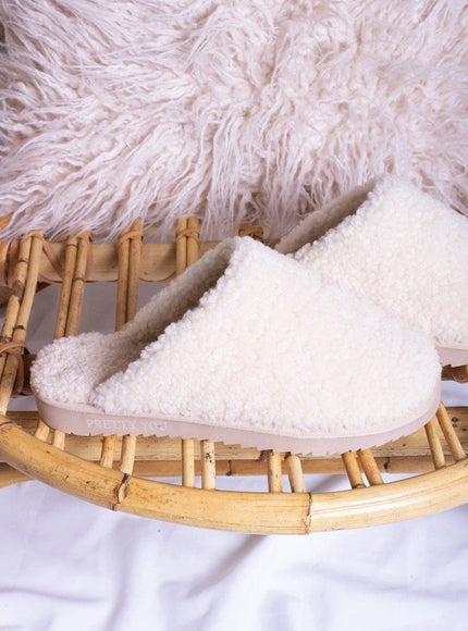 Pretty You London Sheepskin Jude Slof