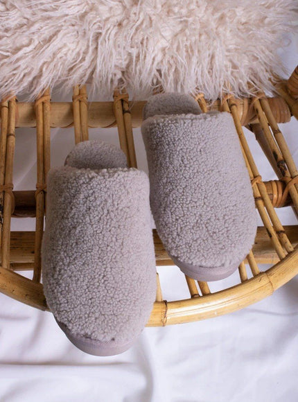 Pretty You London Sheepskin Jude Slof