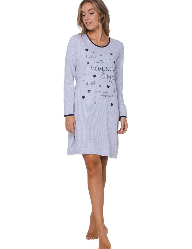 Rebelle nachthemd 111252-650-1 910 Grey