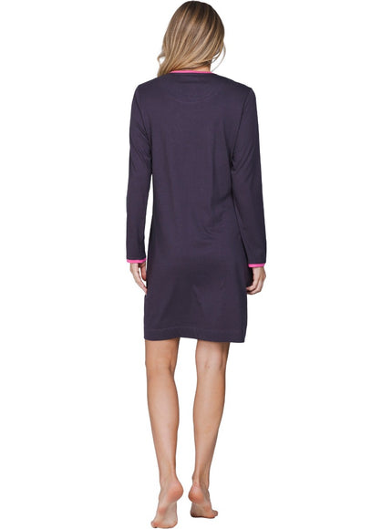 Rebelle nachthemd 111262-612-1 920 dark grey