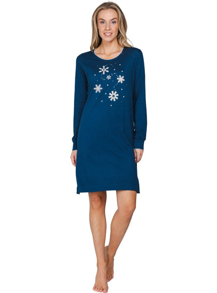 Rebelle nachthemd 111262-630-1 520 dark blue