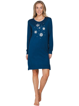 Rebelle nachthemd 111262-630-1 520 dark blue