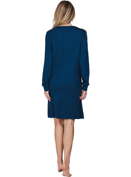 Rebelle nachthemd 111262-630-1 520 dark blue