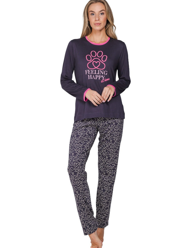 Rebelle Pyjama 121262-612-1 920 dark grey