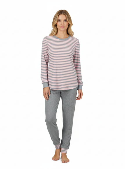 Ringella badstof Pyjama 6518245 623  nelke
