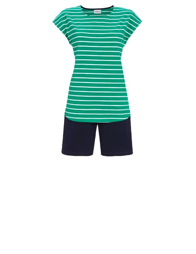 Ringella Shortama strepen 5211306 501 smaragd