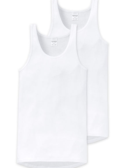 Schiesser 5121 singlet original 2 pack 005121 – wit