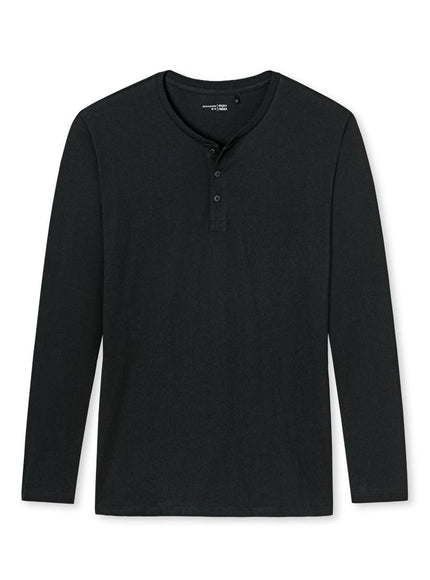 Schiesser 163837 Mix & Relax T-shirt l. mouw knoop