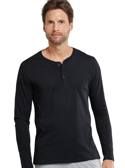 Schiesser 163837 Mix & Relax T-shirt l. mouw knoop