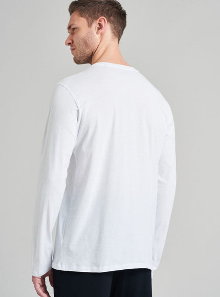 Schiesser 163837 Mix & Relax T-shirt l. mouw knoop