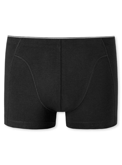 Schiesser 95-5 Short 174004 – Zwart, voorkant