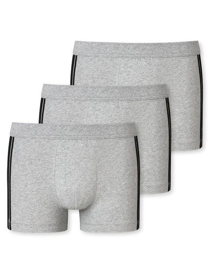 Schiesser 95/5 3 pack Short 173816 – grau-mel.