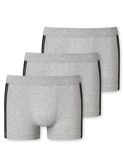 Schiesser 95/5 3 pack Short 173816 – grau-mel.