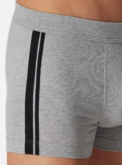 Schiesser 95/5 3 pack Short 173816 – grau-mel., detail