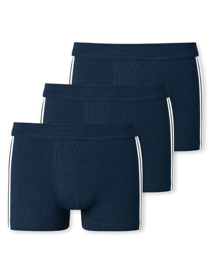 Schiesser 95/5 3 pack Short 173816 – donkerblauw