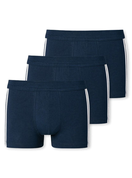Schiesser 95/5 3 pack Short 173816 – donkerblauw