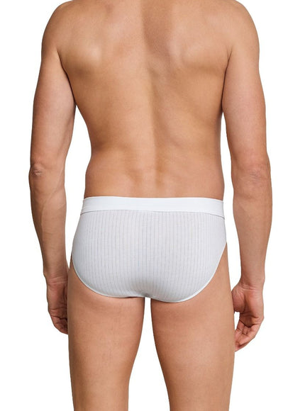 Schiesser Authentic Rio Slip 2-pack 105984 – wit, op model