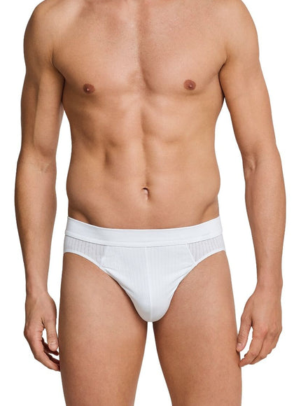 Schiesser Authentic Rio Slip 2-pack 105984 – wit, op model