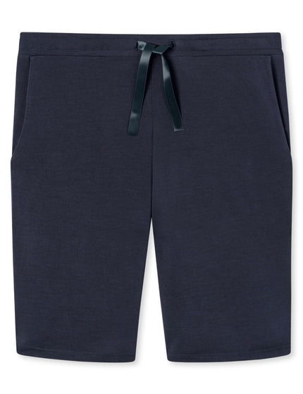 Schiesser Dames Bermuda Mix en relax 175479 800 blau – voorkant