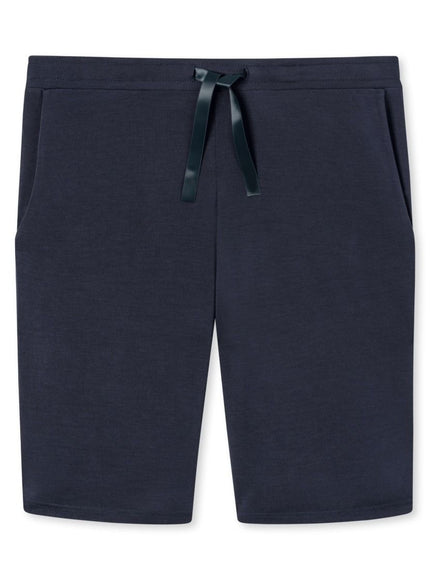 Schiesser Dames Bermuda Mix en relax 175479 800 blau – voorkant