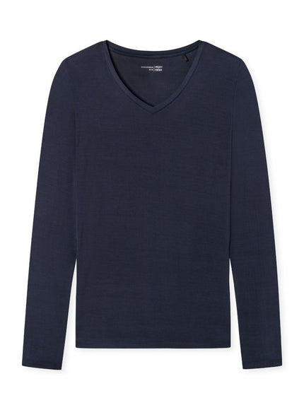 Schiesser Dames Mix&Relax Shirt lange mouw 175477